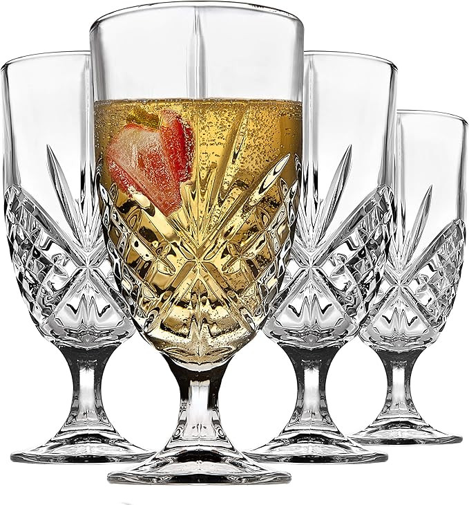 Godinger Dublin Set of 12 Iced Beverage Glasses 14-Oz. | Amazon (US)