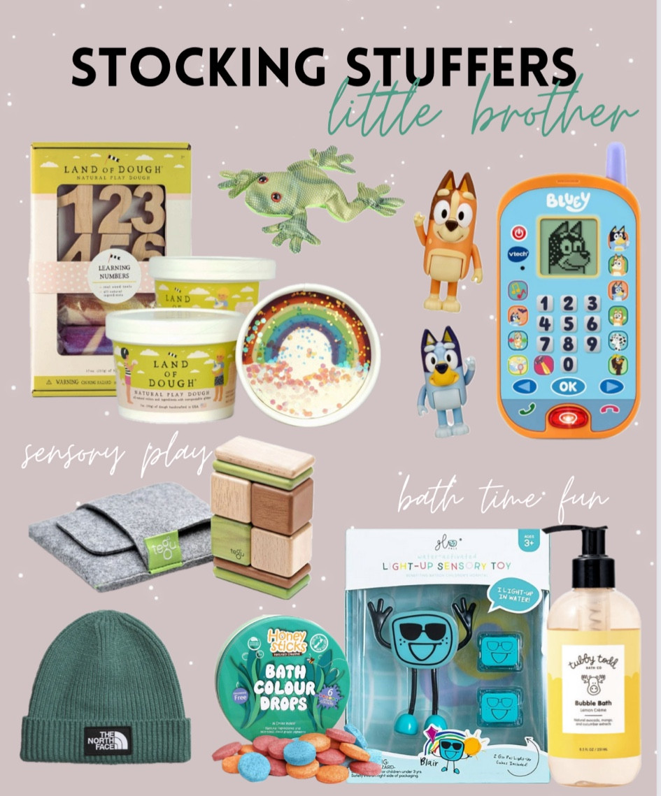 Stocking stuffer ideas, based on a 1-3 yr old!
Toy ideas, stocking idea, toddler gifts, kid gift guide 

#LTKHoliday #LTKGiftGuide #LTKkids