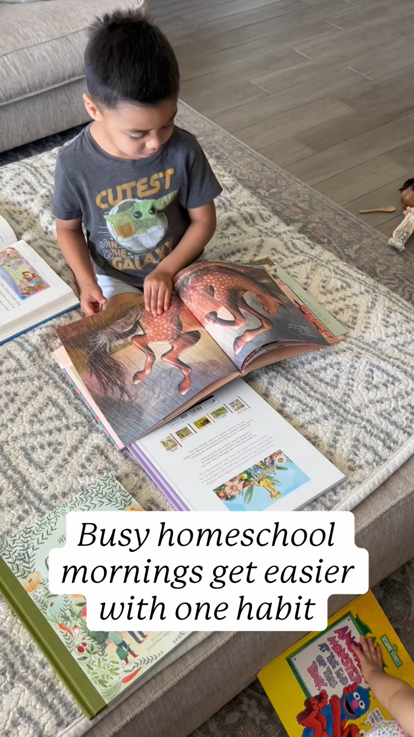 Busy homeschool mornings get easier with one habit.

Preparation the night before.

When books are ready, supplies are within reach, and the learning space is prepared, the kids can start their day without chaos.

In a home with 8 kids, these small systems make a big difference.

Sharing a few of the things that help our homeschool mornings run more smoothly.

Tap to shop the items we use in our homeschool space. 

 #LTKdayinmylife #LTKmorningroutine #LTKHome