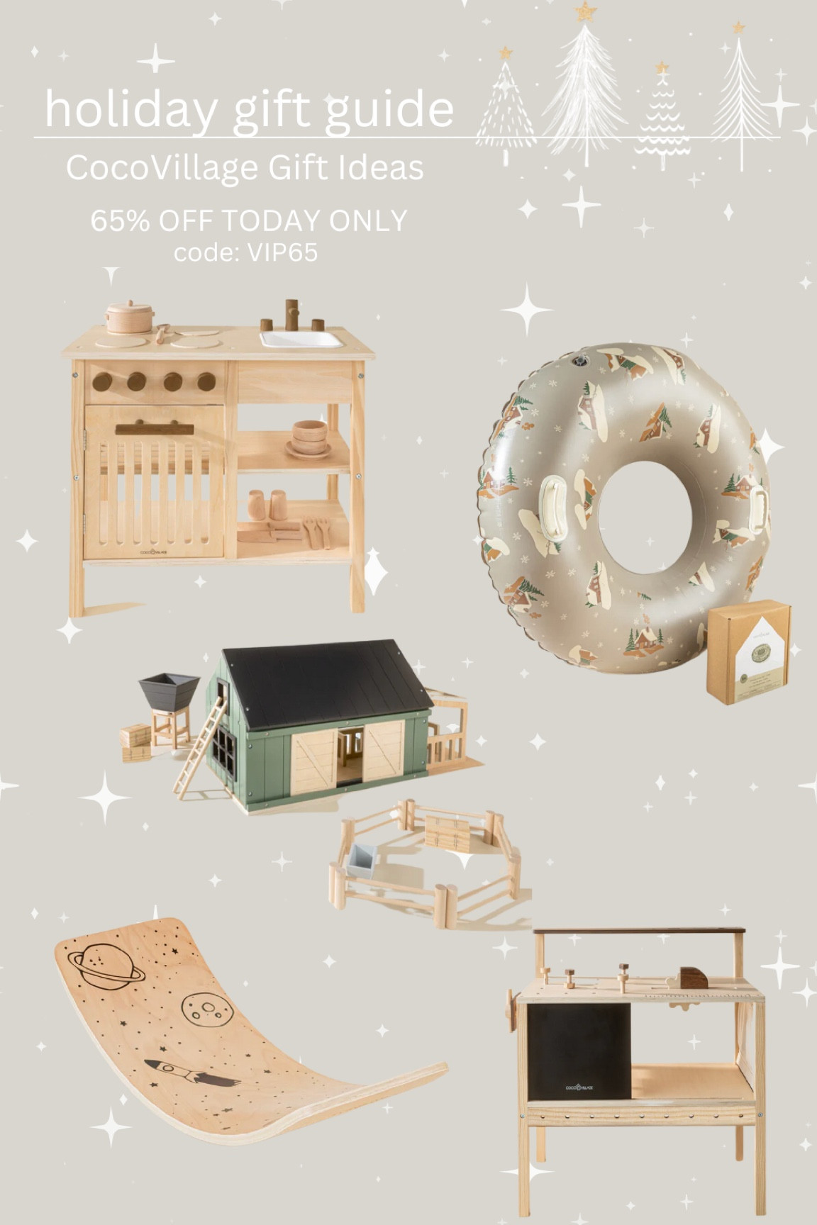The cutest neutral toys!! Pleasing to the eye & kids love them!

CocoVillage is one of our favs! And today only they are offering 65% off sitewide!

#LTKGiftGuide #LTKHoliday #LTKkids