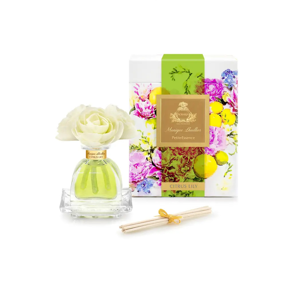 Agraria San Francisco x Monique Lhuillier PetiteEssence Reed Diffuser in Citrus Lily at Nordstrom | Nordstrom
