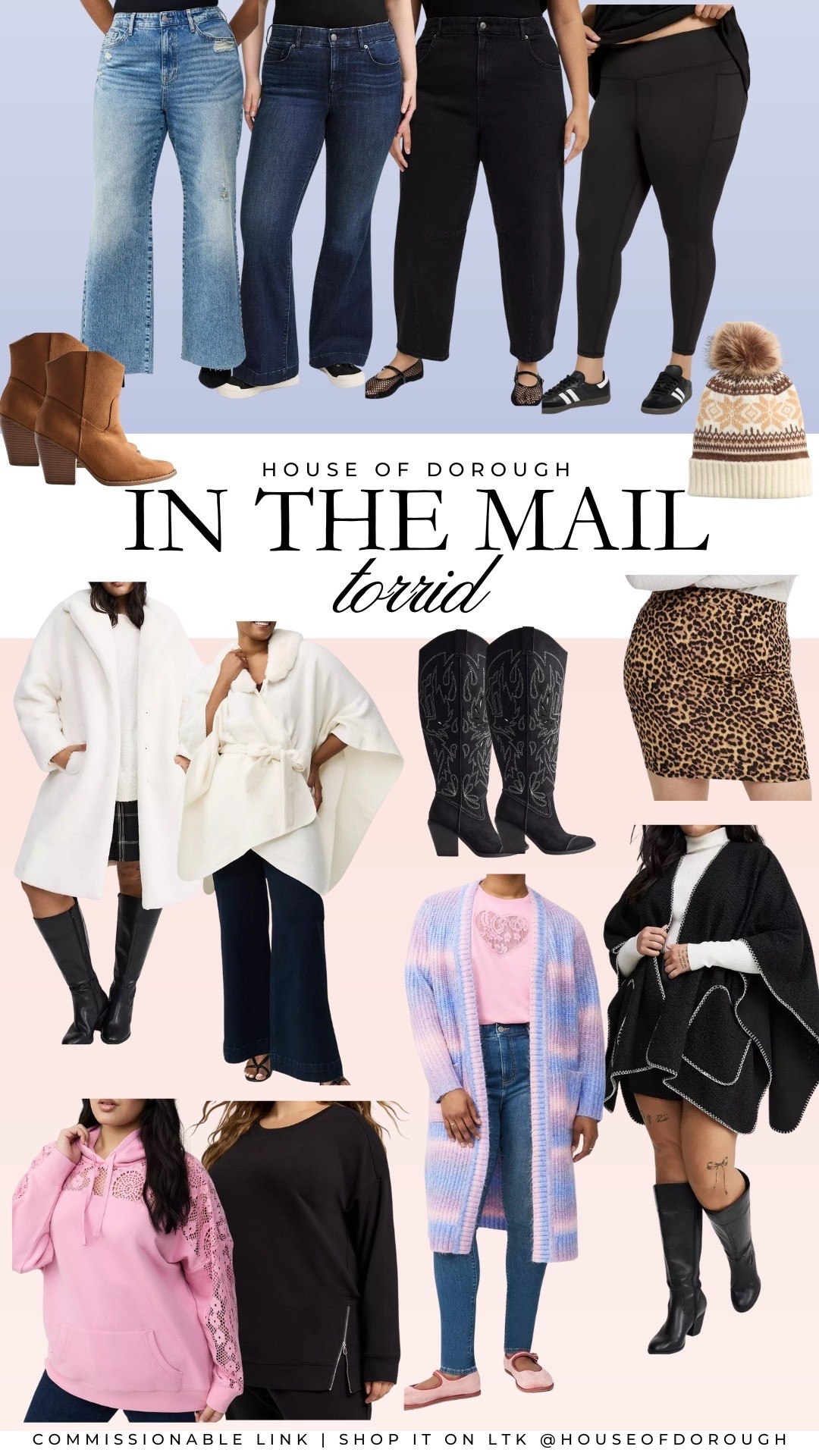 What’s in the mail for me, Torrid edition! 

Plus size fashion, torrid fashion, what to wear for winter, winter outfit ideas, mom style, midsize fashion, winter fashion, in the mail, torrid finds

#LTKPlusSize #LTKHoliday #LTKMidsize