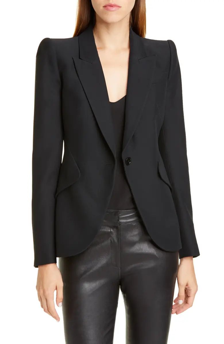 Leaf Crepe Jacket | Nordstrom