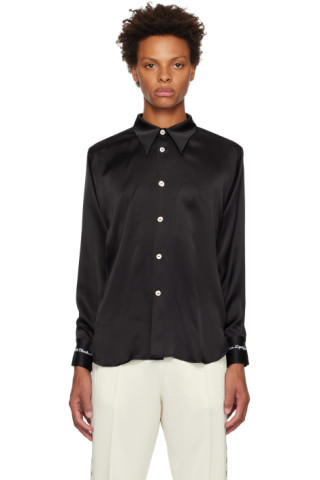 Late Checkout - Black 'Issa Lifestyle' Shirt | SSENSE