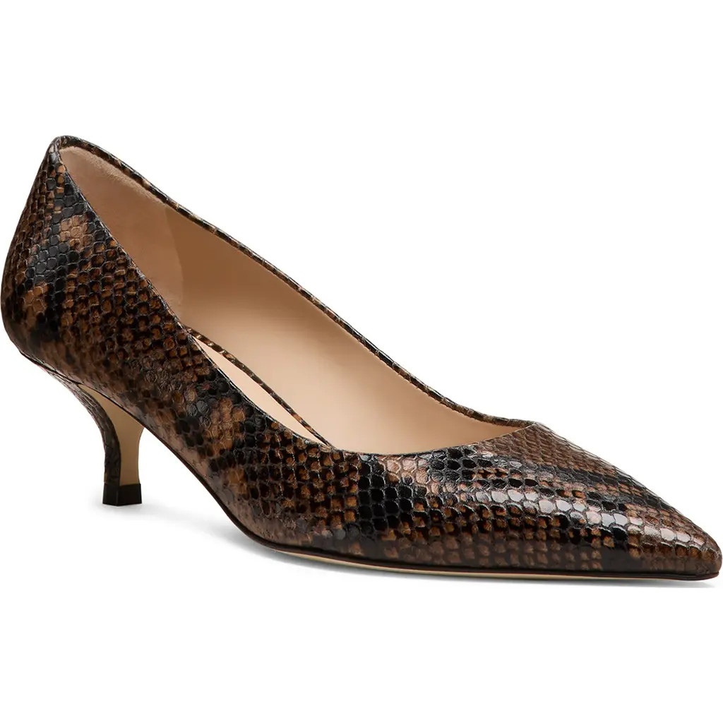 Stuart Weitzman Stuart Power 50 Pump in Espresso at Nordstrom Rack, Size 7.5 | Nordstrom Rack