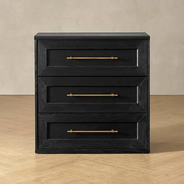 Mopio Blake 3 Drawer Dresser for Bedroom, Small Dresser & Chest of Drawers, Wood Dresser Organize... | Walmart (US)