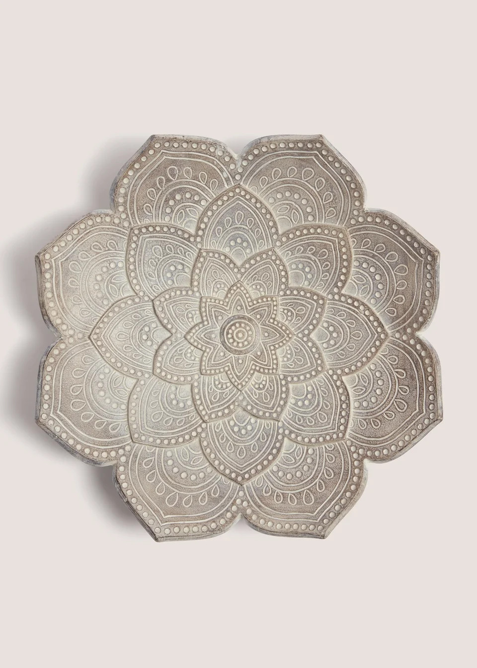 Grey Cabana Resin Bowl (35cm x 34cm x 67cm) | Matalan (UK)