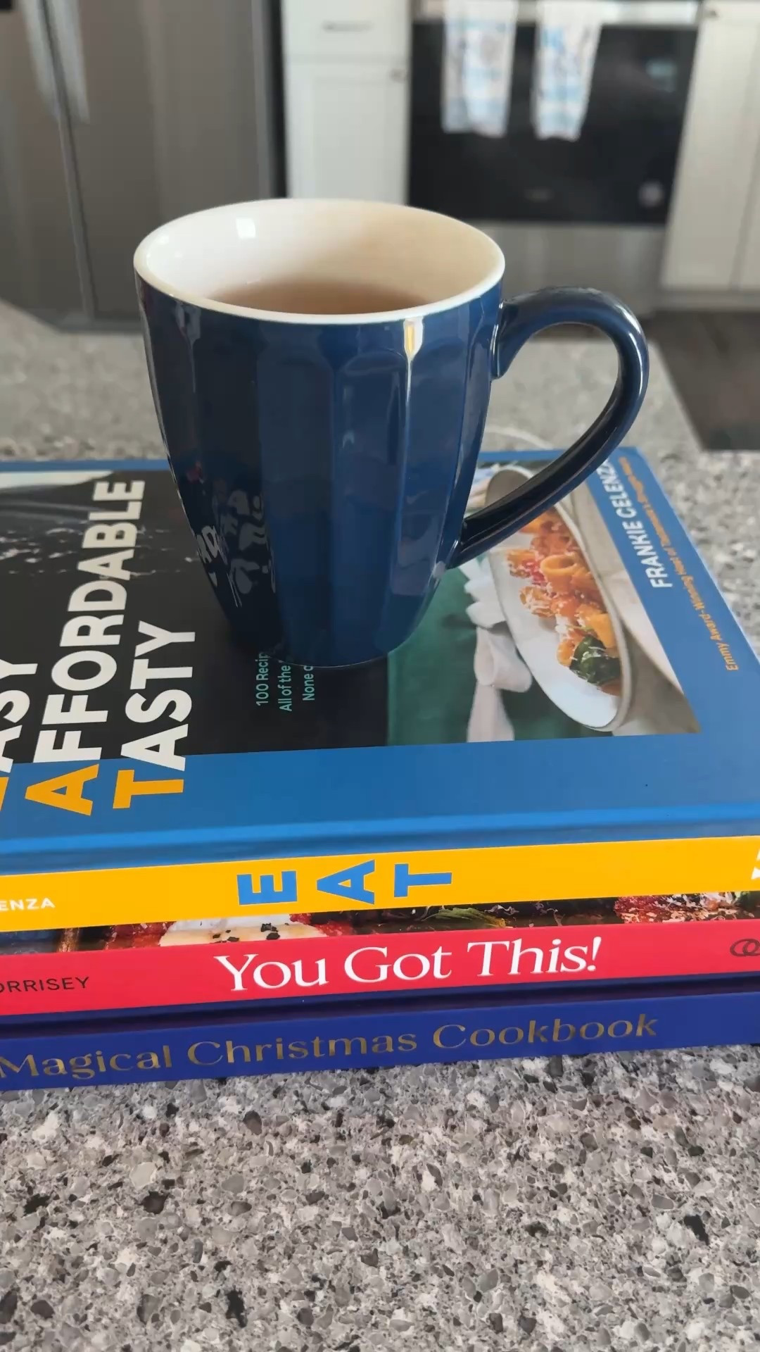On Sundays we drink tea and read cookbooks.. and walk the dog; watch the Seahawks game; then make meal plans for the week ahead.. 

Today the cookbooks I am exploring include: 

- EAT: Easy, Affordable, Tasty by Frankie Celenza (Union Square &
Co.,  July 2025)

- You Got This! Recipes Anyone Can Make and Everyone Will Love, by Diane Morrissey (Simon Element, March 2025)

- The Magical Christmas Cookbook (Murdoch Books, October 2025)


#LTKfoodie