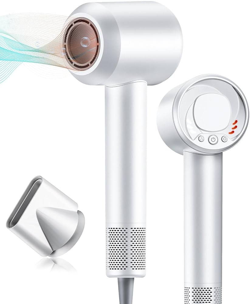 Hair Dryer, 140, 000 RPM High Speed Blow Dryer for Fast Drying, Negative Ionic Hair Dryer for Hai... | Amazon (US)