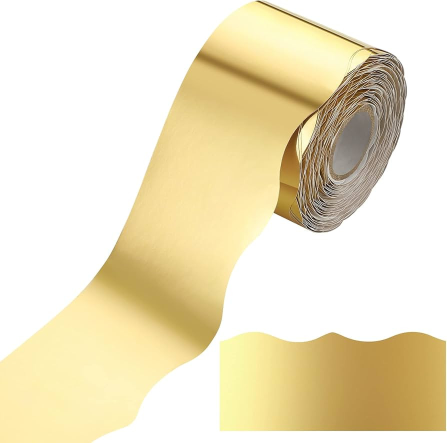 Ecally 65.6 ft Scalloped Bulletin Board Borders Classroom Borders Shine Scalloped Borders Decorat... | Amazon (US)