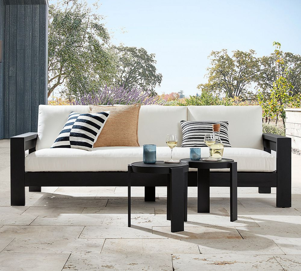 Malibu Metal Grand Outdoor Sofa (97") | Pottery Barn (US)