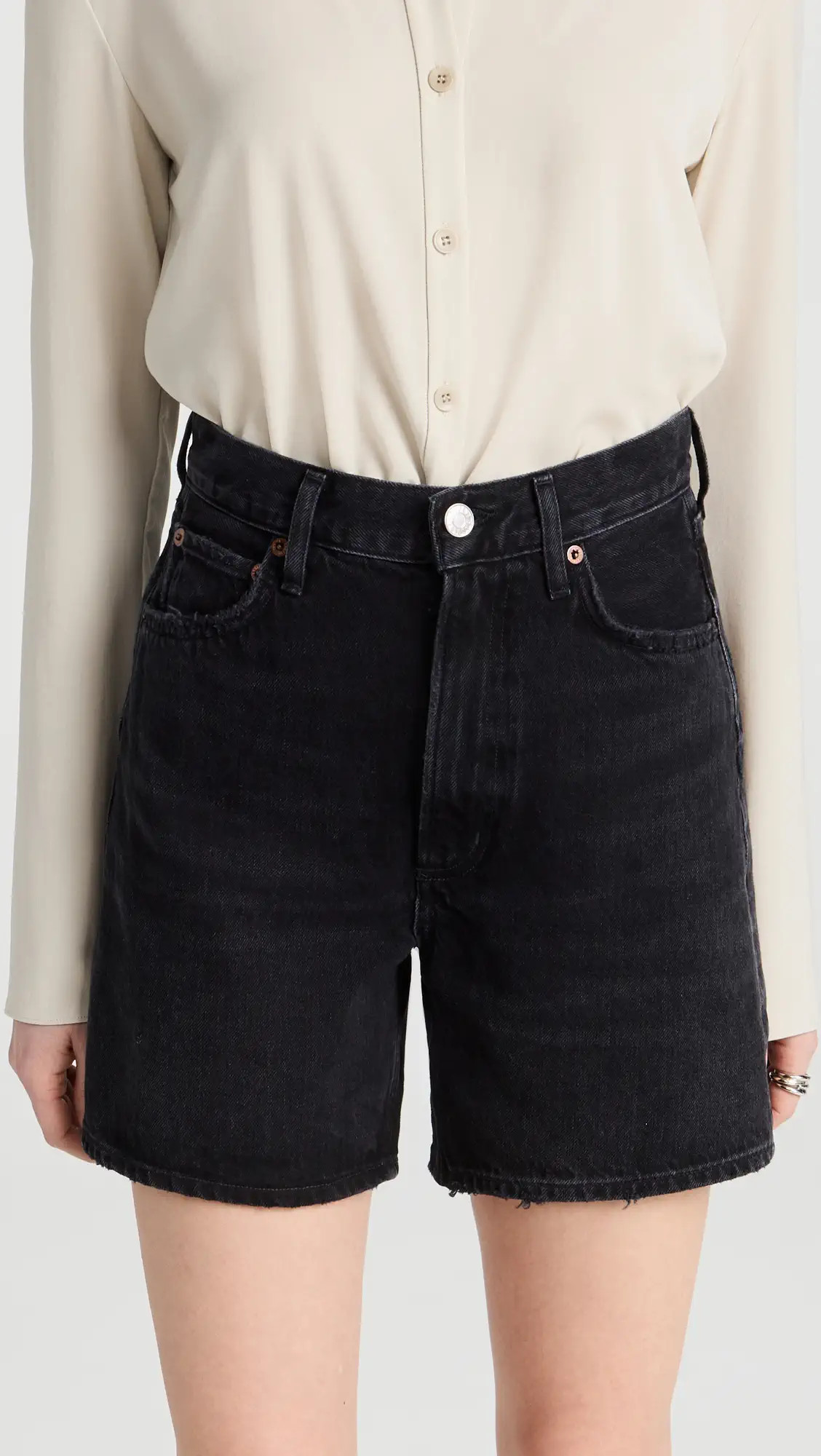 AGOLDE Stella High Rise Shorts | Shopbop | Shopbop