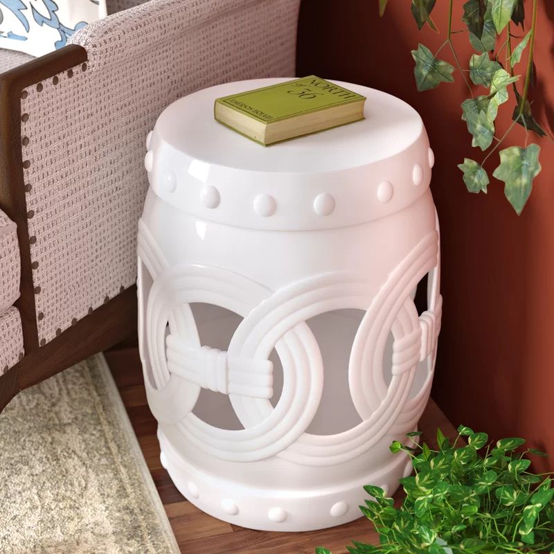 Kilpatrick Ceramic Accent Stool | Wayfair North America