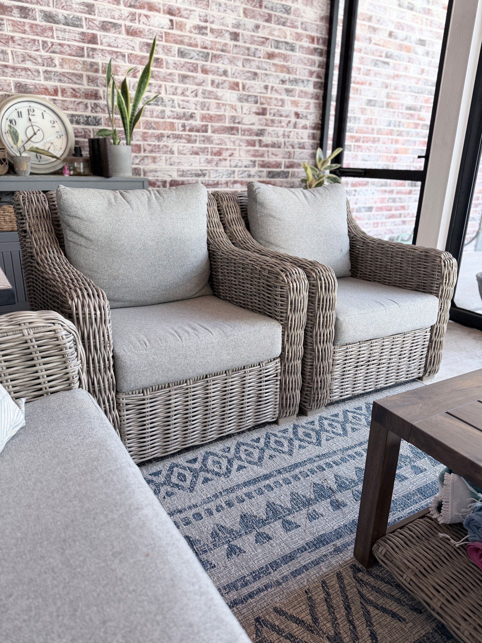 The viral Wicker patio set is back in stock!

#LTKHome #LTKSeasonal