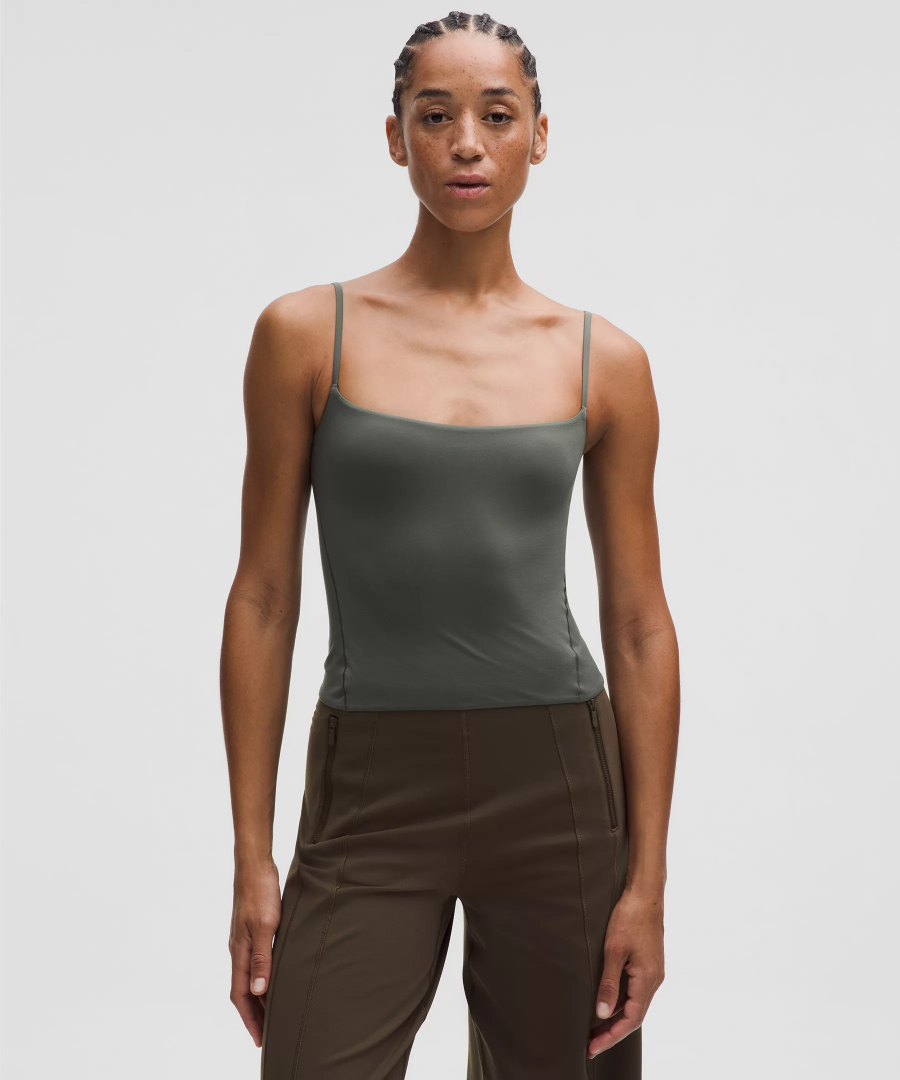 Wundermost Ultra-Soft Nulu Spaghetti-Strap Adjustable Cami | Lululemon (US)