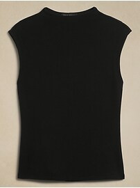 Soft Luxe Mockneck Top | Banana Republic Factory