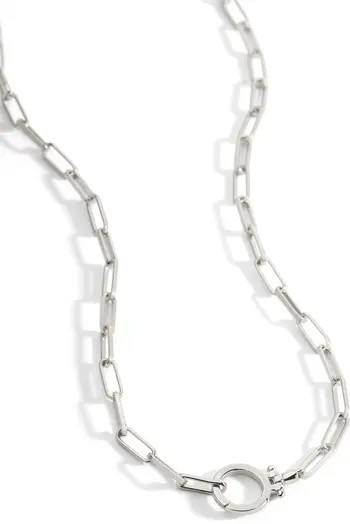 Mint Paperclip Necklace | Nordstrom