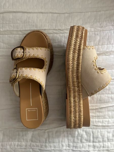 The Dolce Vita platform espadrille birks everyone is freaking out over on Tik Tok 👡🌴 true to size 