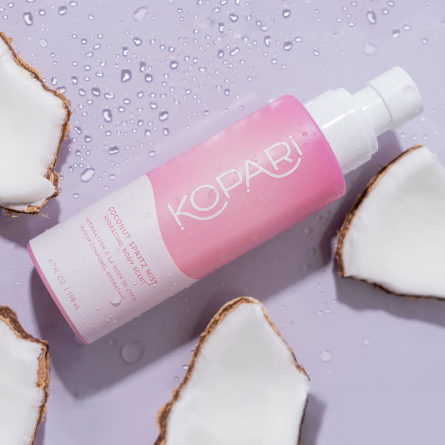 Coconut Spritz Mist with Niacinamide, Hyaluronic Acid and Squalane | Kopari