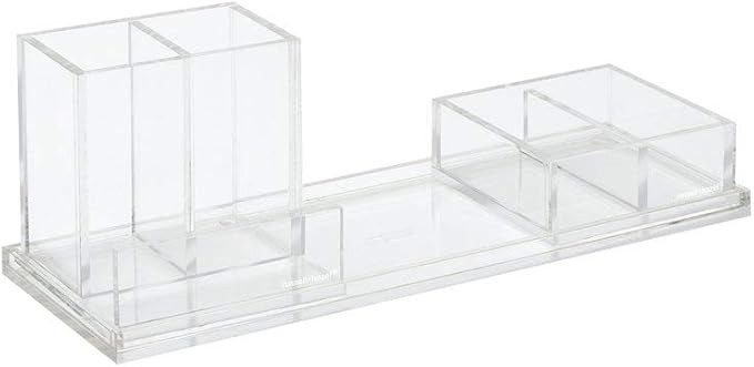 russell+hazel Acrylic Starter Solution Set, Clear and Gold-Toned Hardware, 12" x 9" x 5" | Amazon (US)