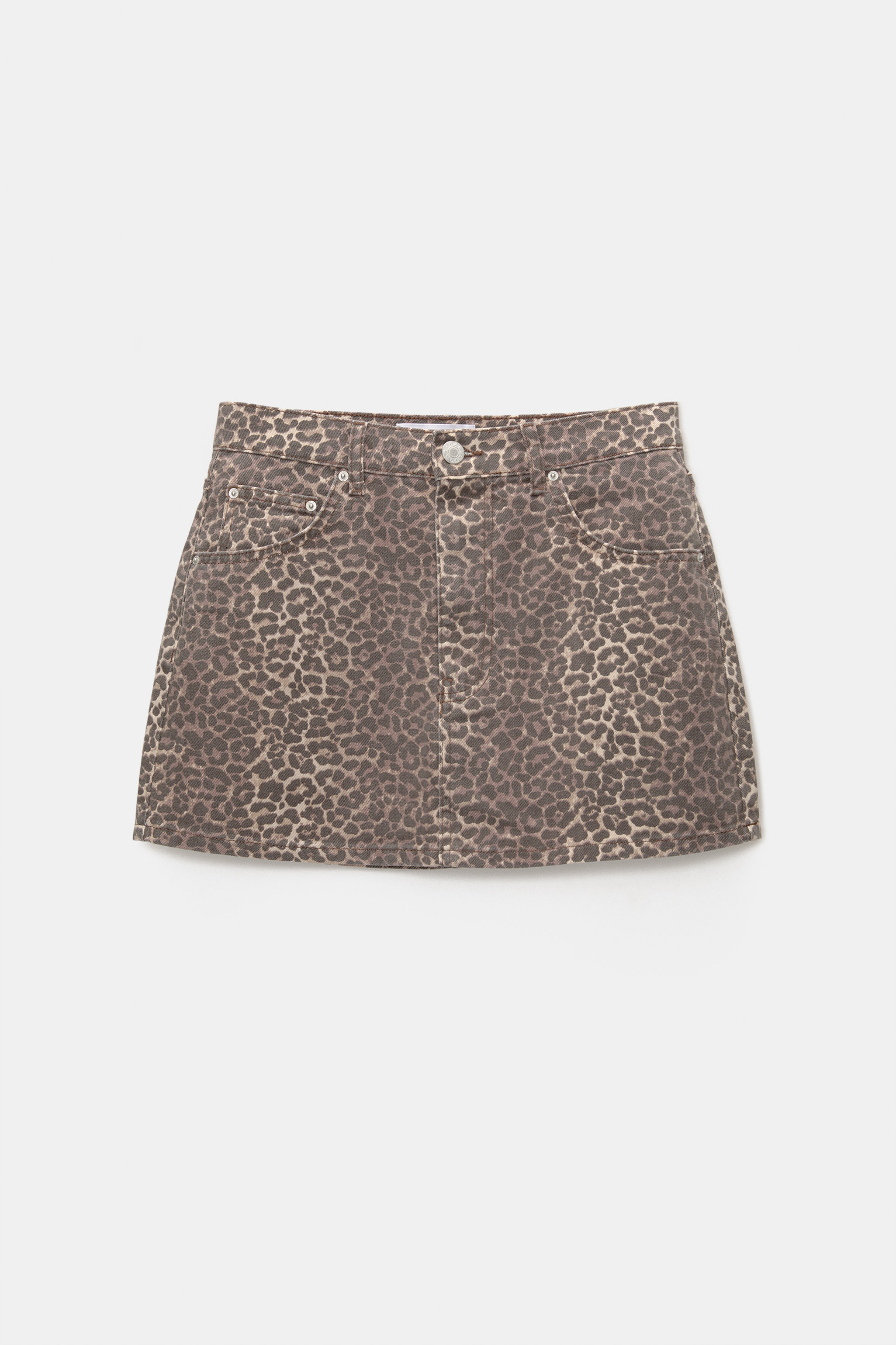 Leopard print mini skirt | PULL and BEAR UK