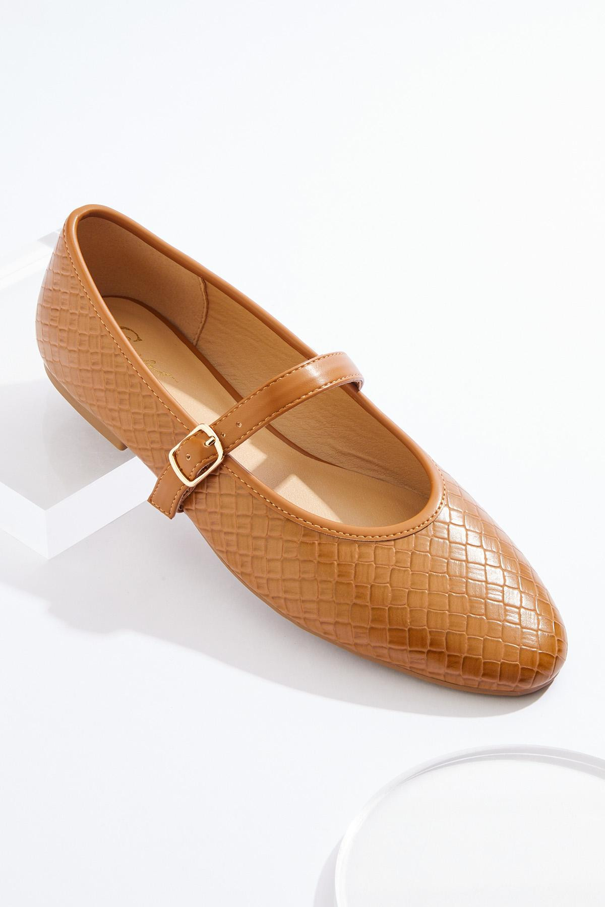 Woven Mary Jane Flats | Cato Fashions