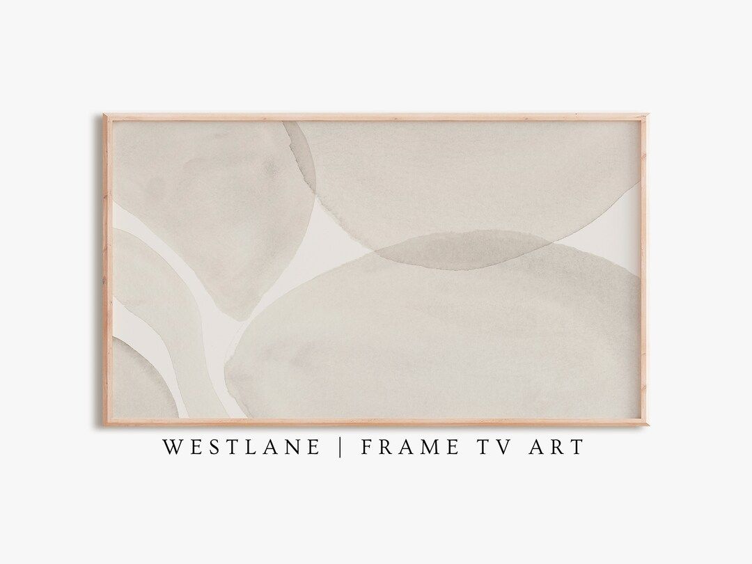 Samsung Frame TV Art  Neutral Muted Minimalist Abstract - Etsy | Etsy (US)