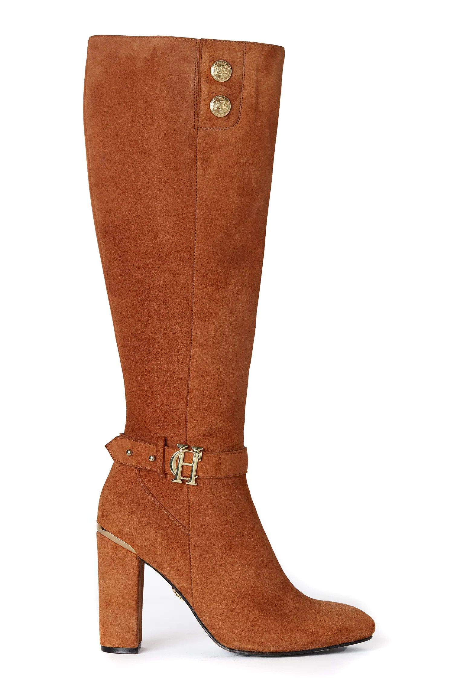 Marlborough Knee Boot (Tan) | Holland Cooper
