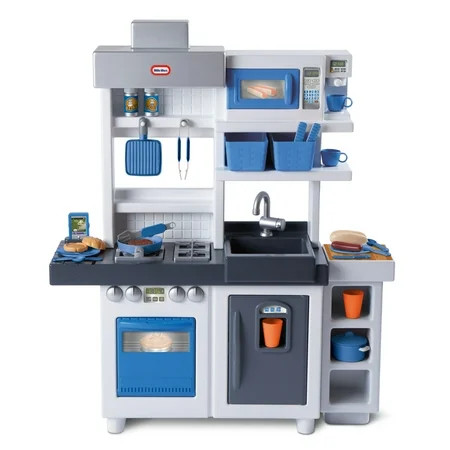 Little Tikes Ultimate Cook Play Kitchen with 30 Piece Accessory Play Set | Walmart (US)