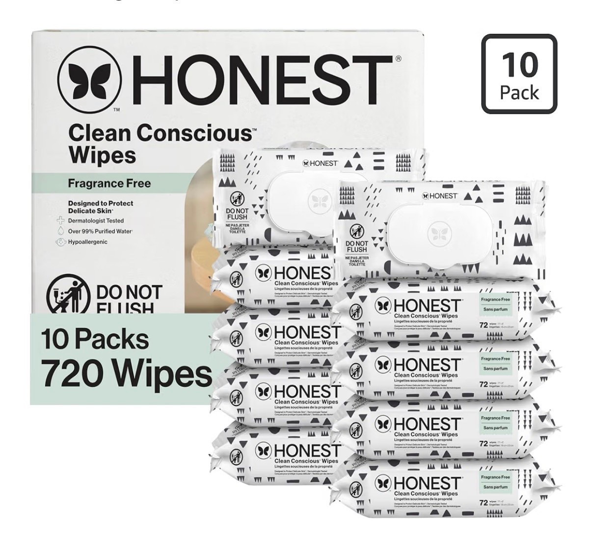 The Honest Company Multi-Use Baby Wipes, Pattern Play, 720 Count
Baby Wipes, 720 Ct. Hypoallergenic, Fragrance-Free, Plant-Based, 99% Water, Dermatologist Tested. For Sensitive Skin.

Amazon baby wipes sale
Target baby wipes nontoxic