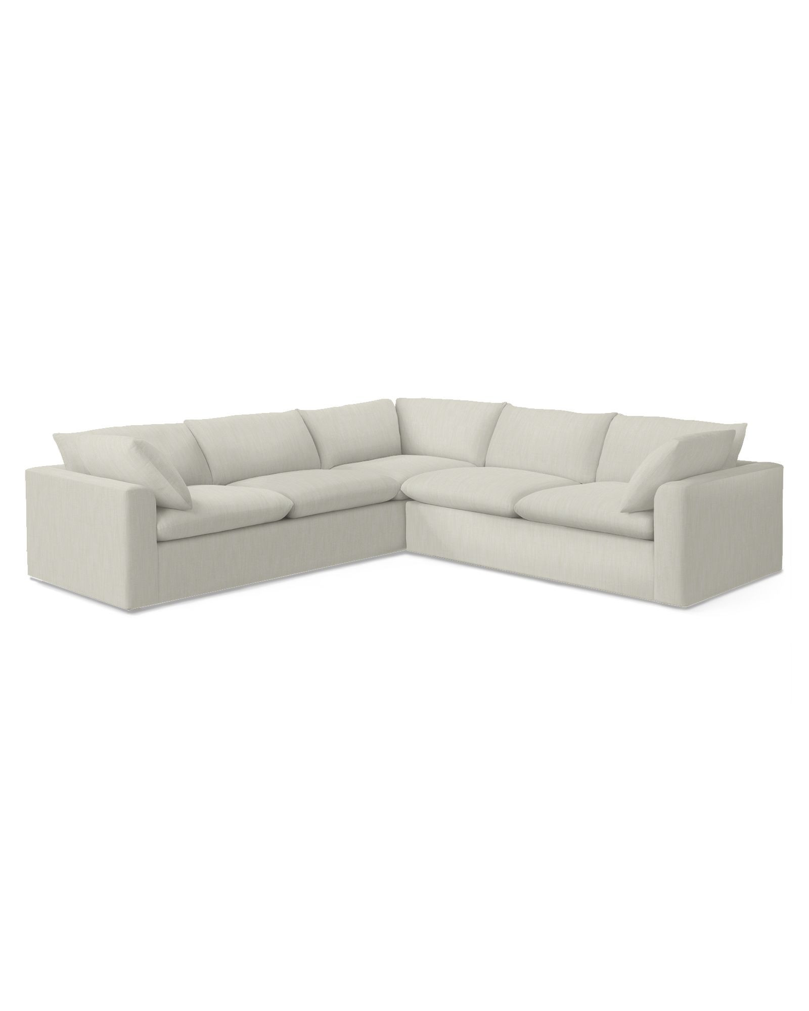 Haven Comfort Arm Corner Sectional | Serena and Lily
