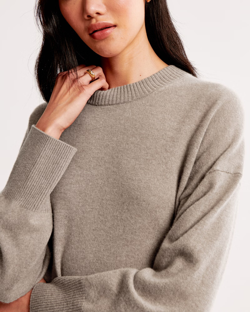 Cashmere Crew Sweater | Abercrombie & Fitch (US)