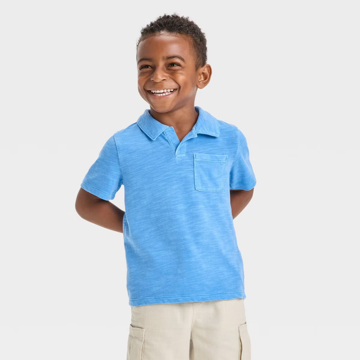 Toddler Boys' Short Sleeve Polo T-Shirt - Cat & Jack™ | Target