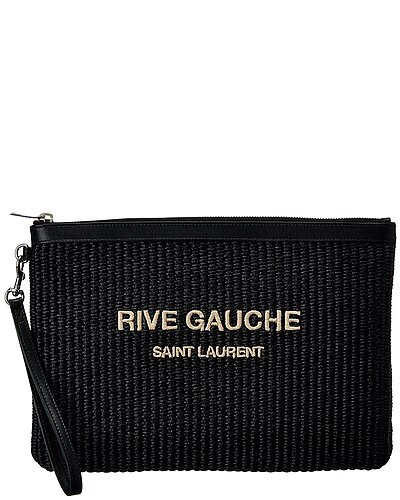 Rive Gauche Zippered Pouch | Gilt
