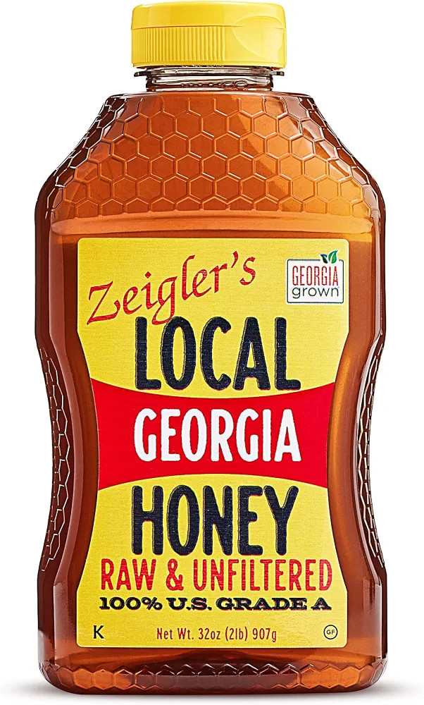 Zeigler's Local Georgia Award Winning Honey – All Natural, Pure, Raw, & Unfiltered Georgia Hone... | Amazon (US)
