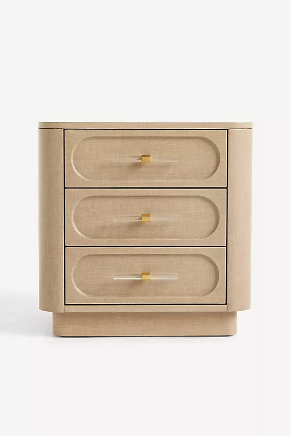 Evers Linen Nightstand | Anthropologie (US)