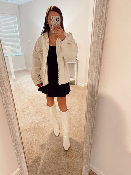 These white boots make every outfit better 

#LTKstyletip #LTKworkwear #LTKSeasonal