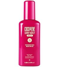 Coco & Eve Coconut Milk Body Sunscreen SPF 50 \u2013 Broad Spectrum UVA/UVB Sun Protection, Hydra... | Amazon (US)