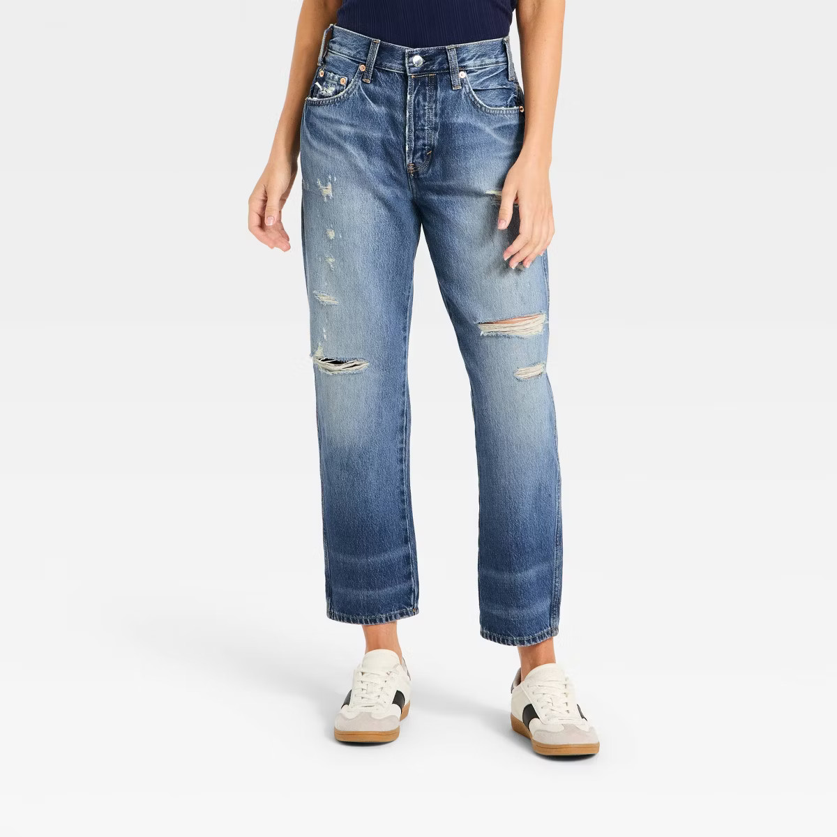 Women's Mid-Rise Boyfriend Jeans - Universal Thread™ | Target