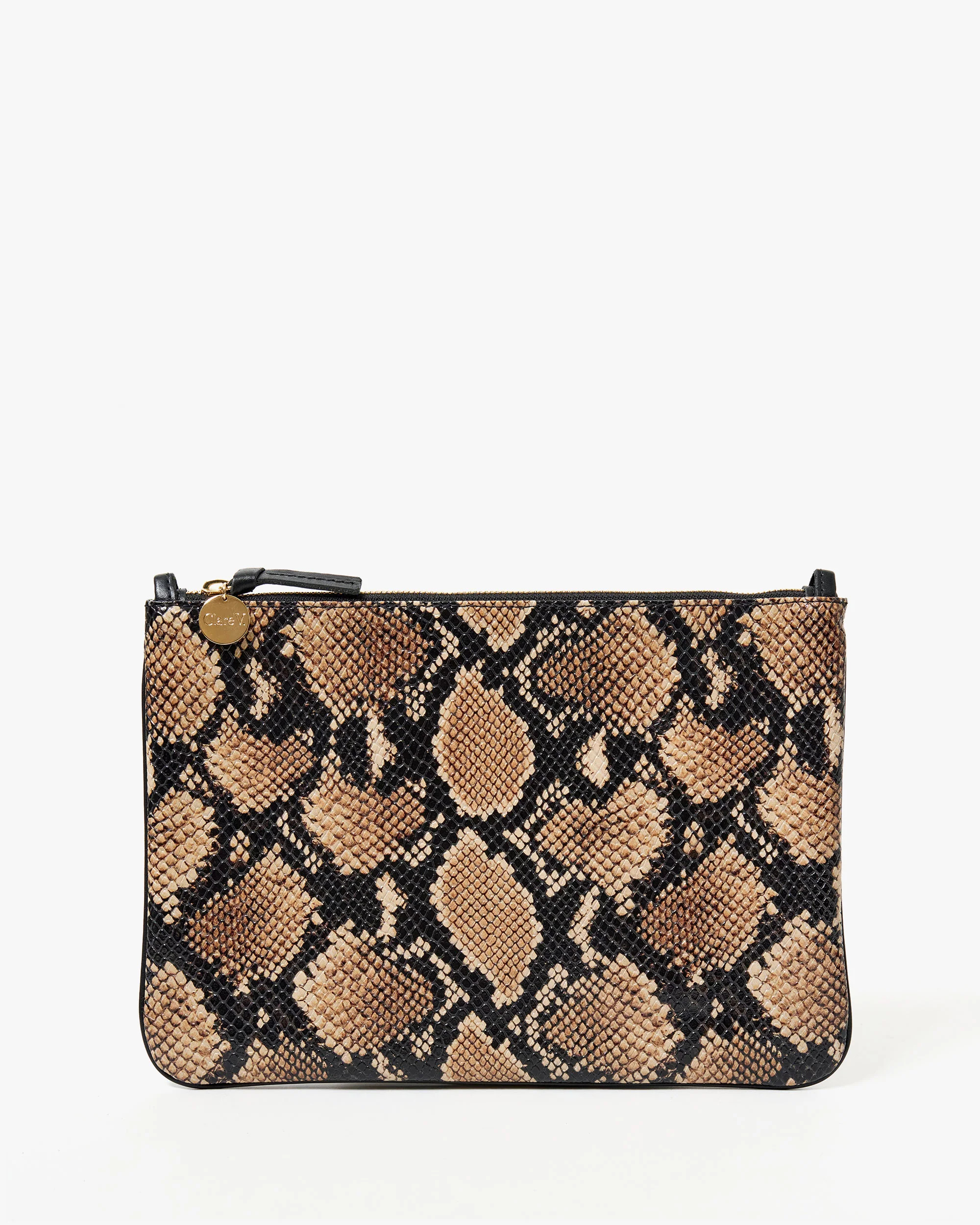 Flat Clutch w/ Tabs | Clare V.