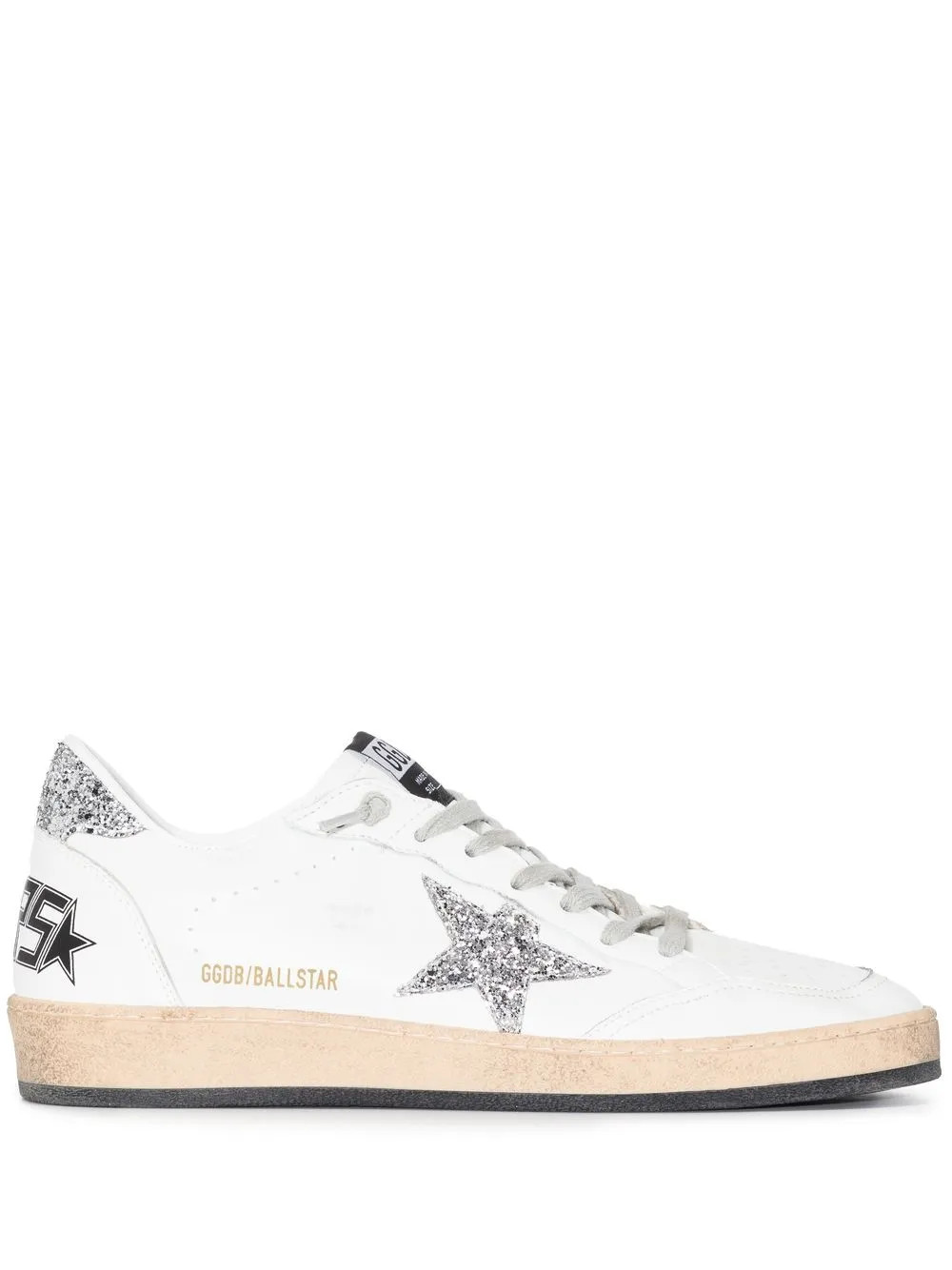 Golden Goose Ball Star low-top Sneakers | White | FARFETCH | Farfetch Global