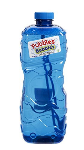 BUBBLES by Little Kids Fubbles | 64oz Non Toxic Bubble Solution Refill for kids | bubble wand included, colors may vary, (12301E) | Amazon (US)