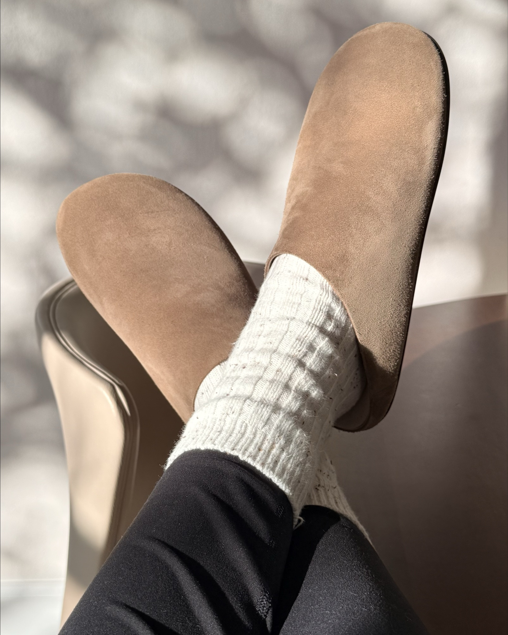 The Row suede clogs

#LTKOver40 #LTKHoliday #LTKgrwm