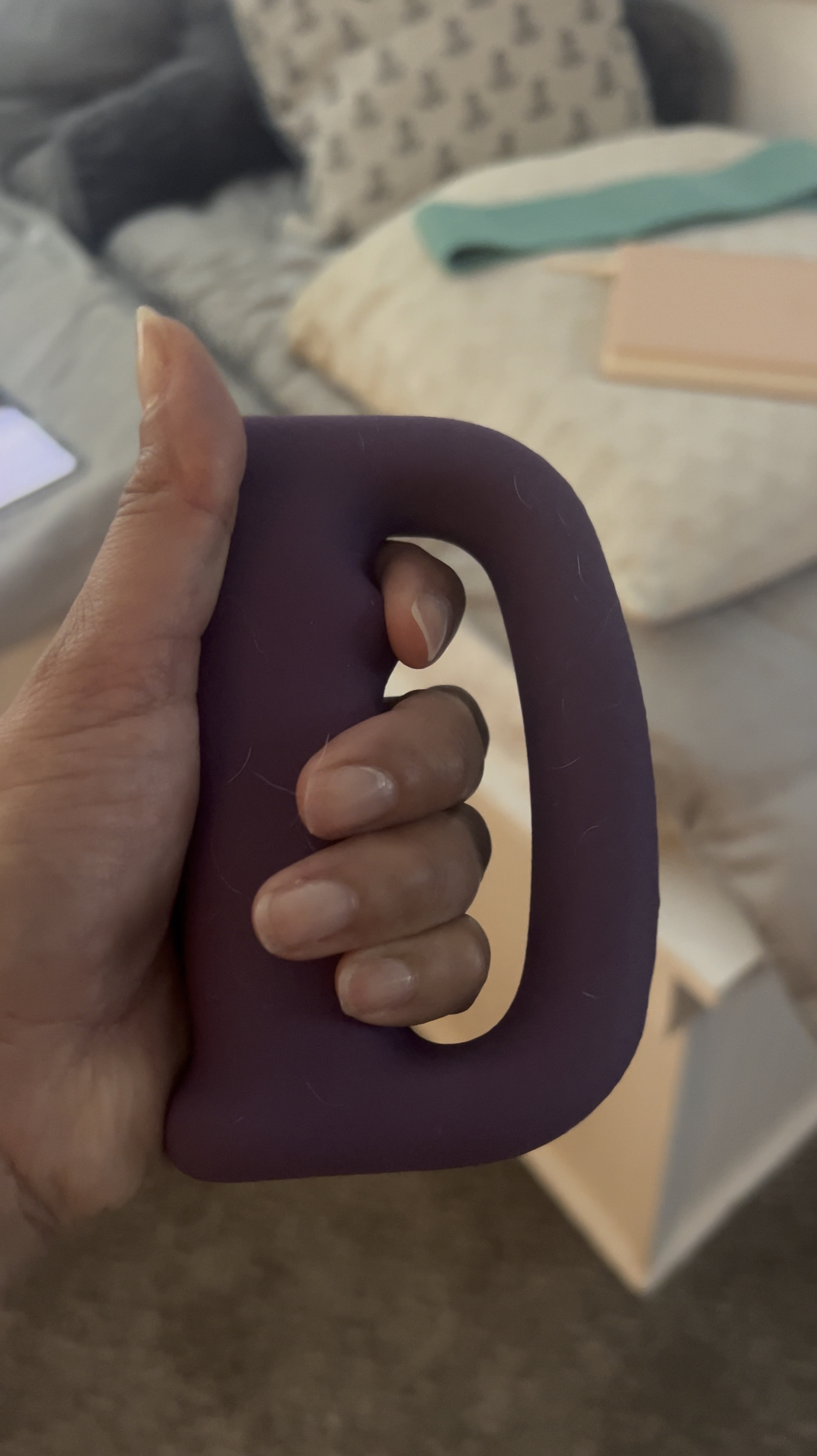 Morning workout these gymnast hand weights. They are inexpensive and do the trick! 🐶 Bones haor not included 🤣 I’ve started The Scope Society for an easy at home workout! i’m a customer no partnership here, so far I enjoy it 💕 

#LTKActive #LTKHoliday #LTKFitness