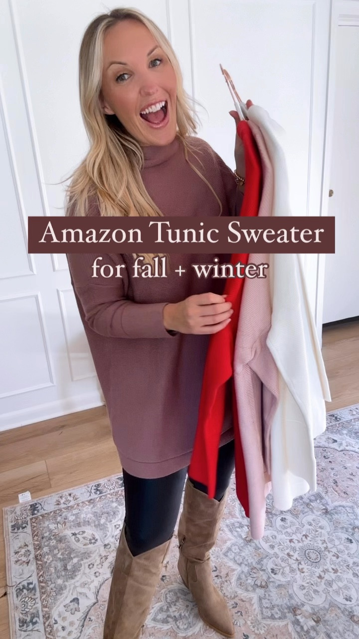 Wearing a med in this tunic - perfect to pair with leggings - fall outfit - casual weekend outfit 

#LTKMidsize #LTKSeasonal #LTKStyleTip