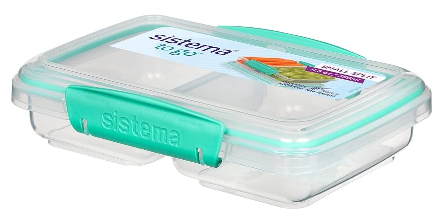 Sistema 11.8 Ounce Small Split Storage Container (Colors may vary) | Amazon (US)