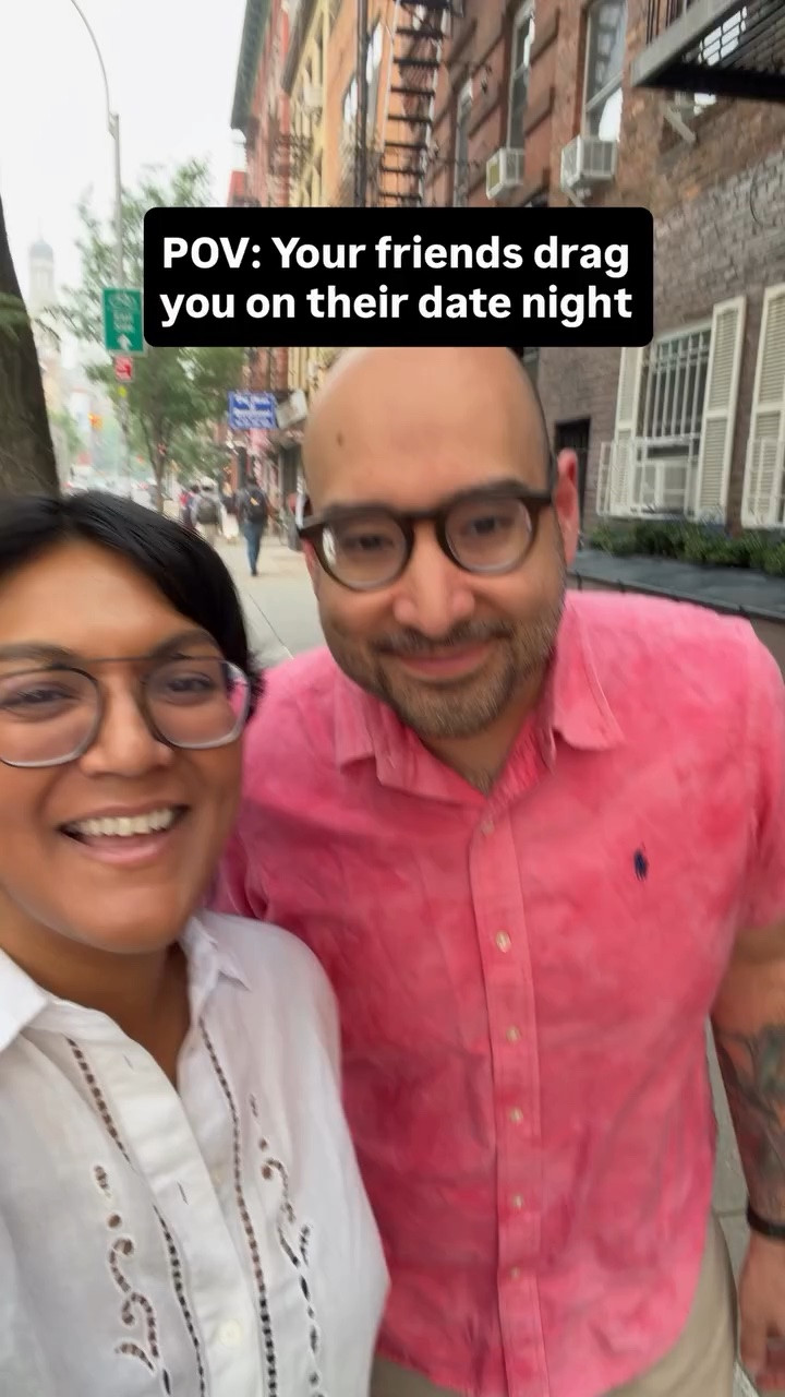 Go eat @lechenenyc and watch the invite! Here’s what Ham and I wore for our date night.