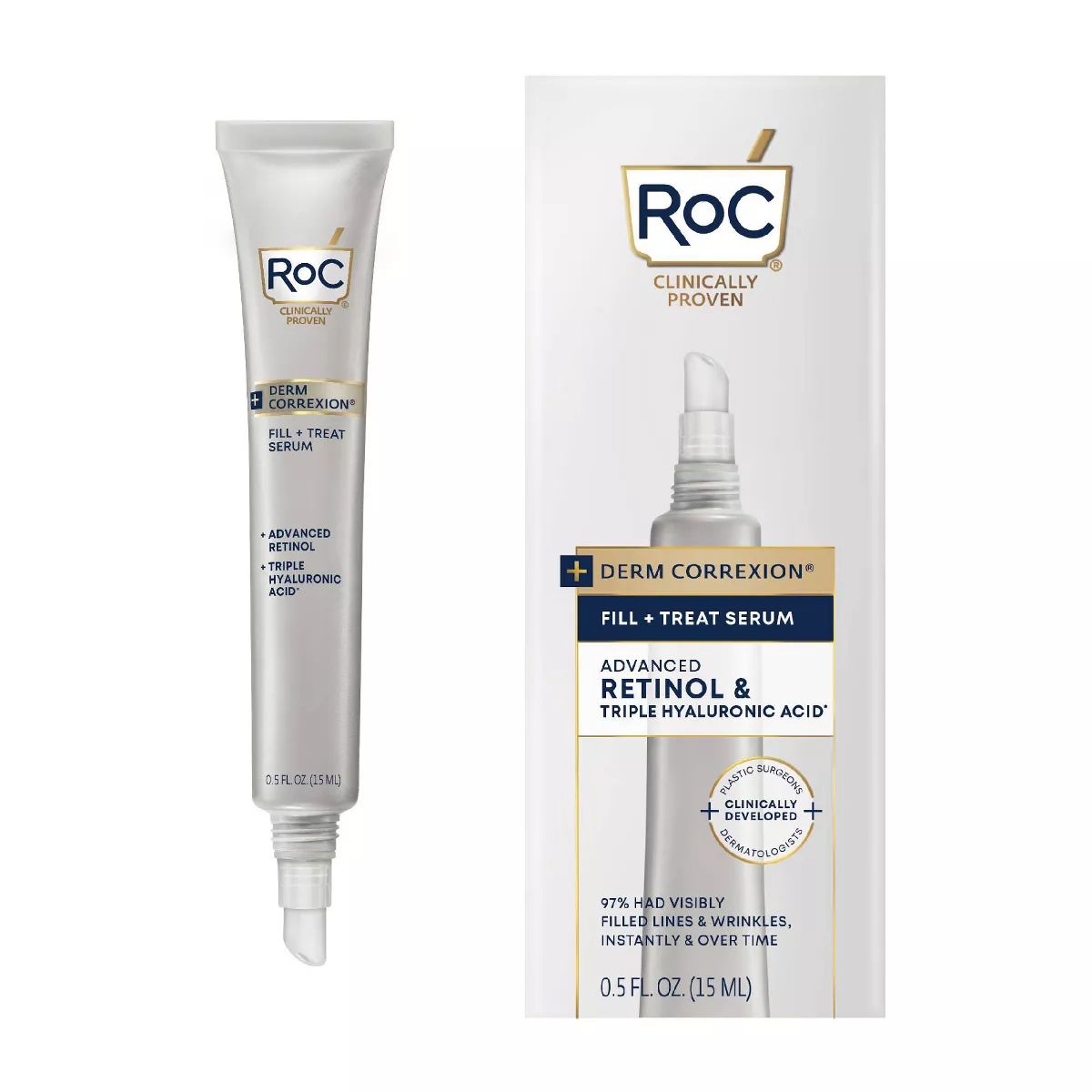 RoC Derm Correxion Fill + Treat Serum - 0.5 fl oz | Target
