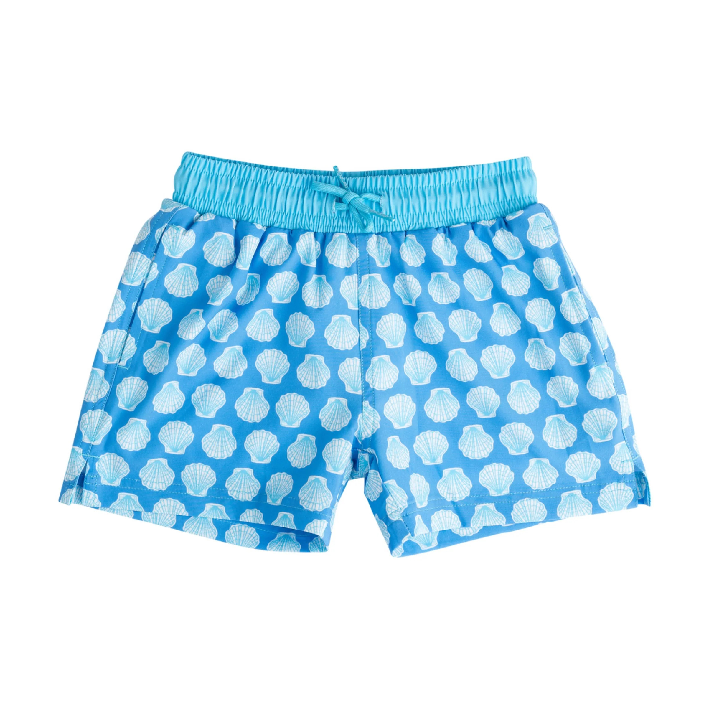 Boys' Boogie Board Swim Trunks Seashell Print | PRODOH