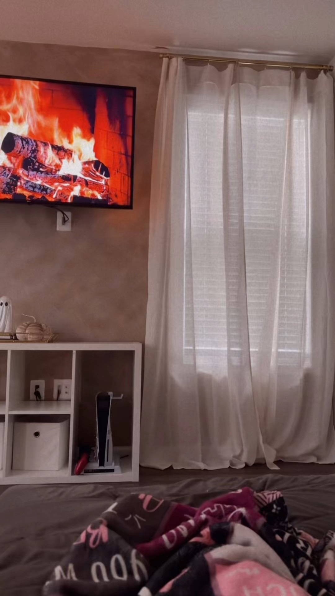 Linen curtains in 108"